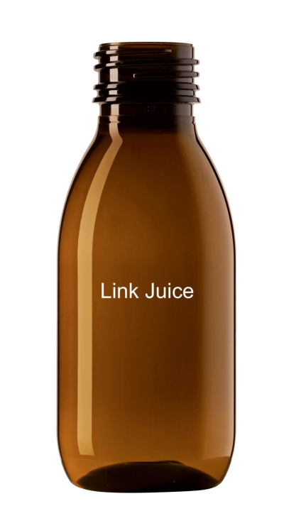 bottle of link juice